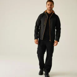 Regatta Navigate Homme Veste softshell à capuche 2 épaisseurs |<Homme Vestes & Manteaux|Vestes