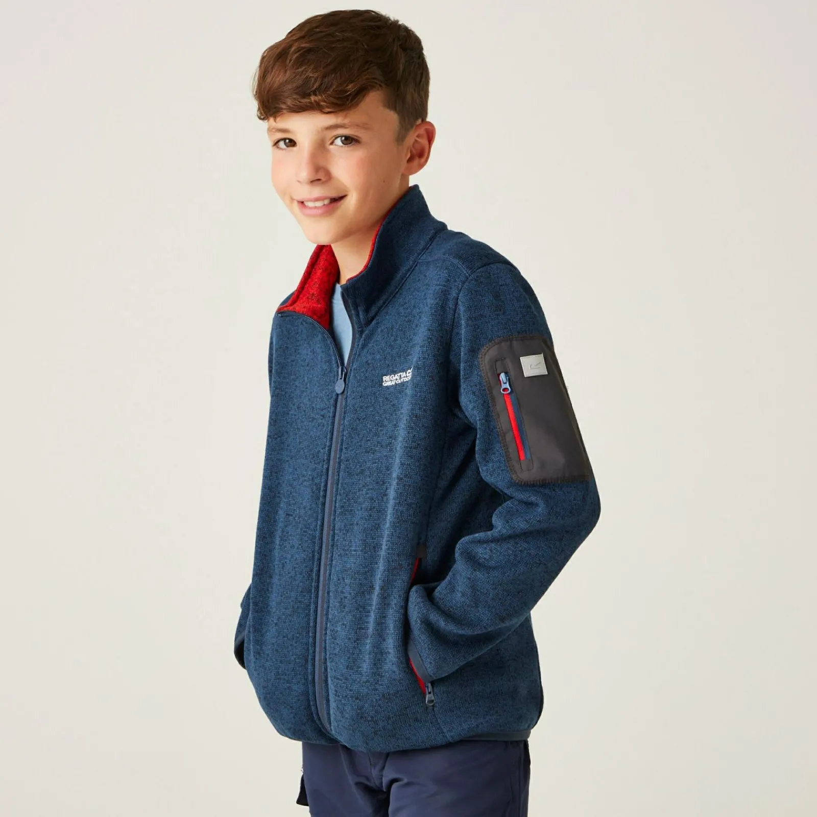 Regatta Newhill Enfant Polaire |<Enfant Vêtements Garçon|Polaires Zip Complet