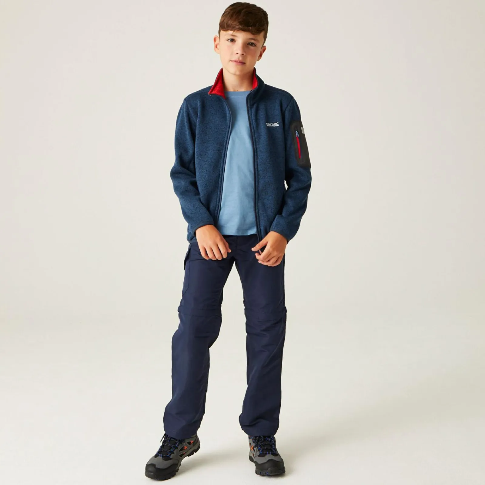 Regatta Newhill Enfant Polaire |<Enfant Vêtements Garçon|Polaires Zip Complet