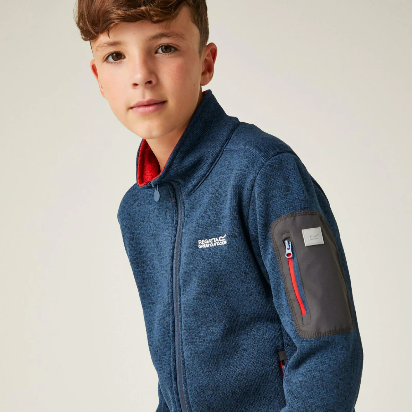 Regatta Newhill Enfant Polaire |<Enfant Vêtements Garçon|Polaires Zip Complet