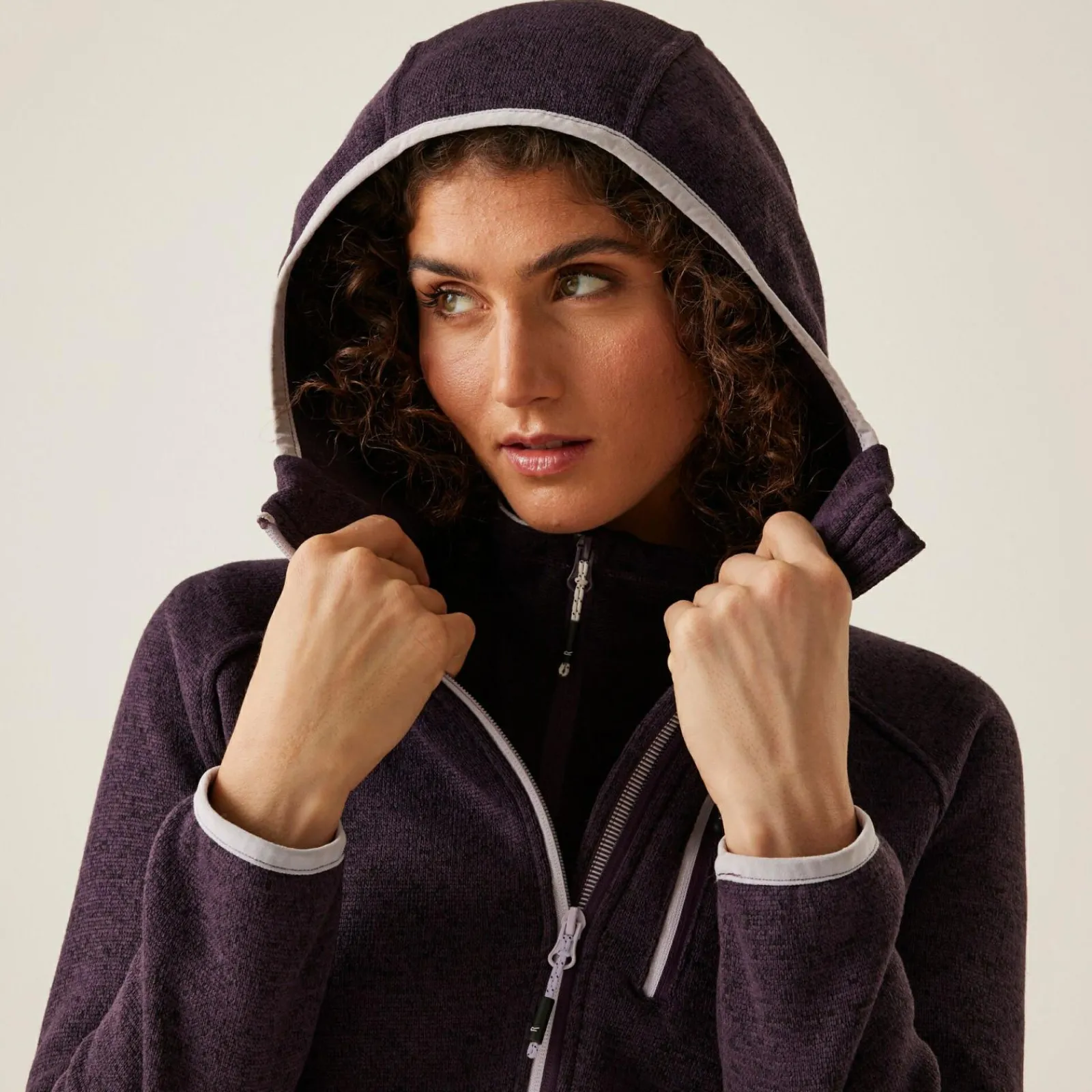 Regatta Newhill Femme Polaire à capuche |<Femme Polaires Zippées