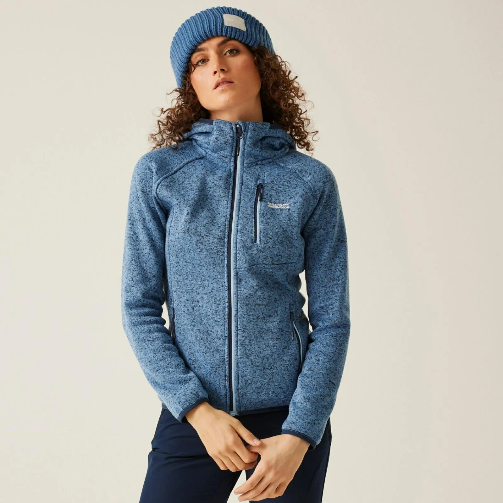 Regatta Newhill Femme Polaire à capuche |<Femme Polaires Zippées