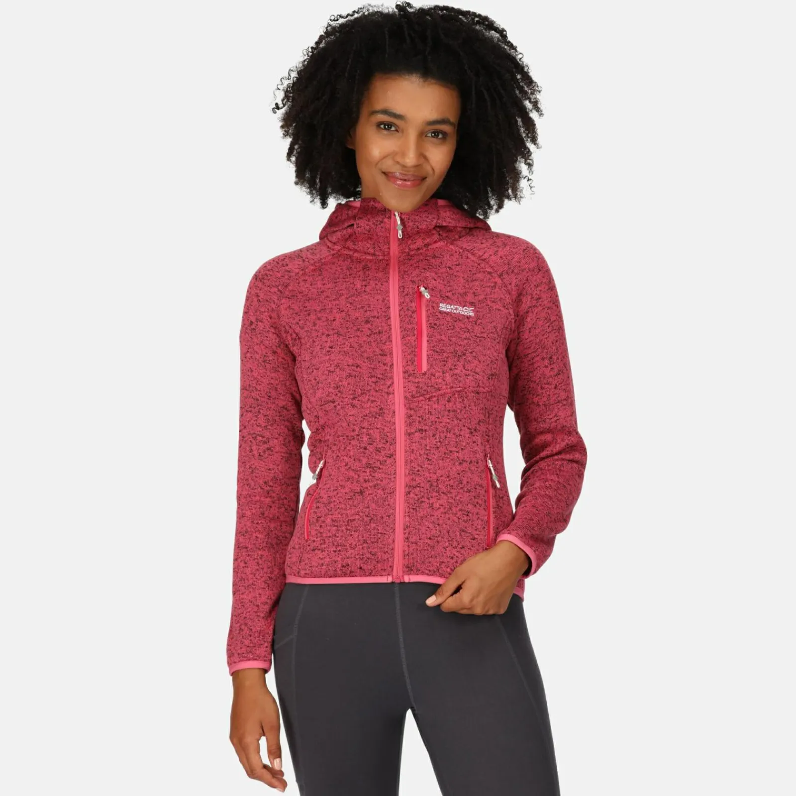 Regatta Newhill Femme Polaire à capuche |<Femme Polaires Zippées