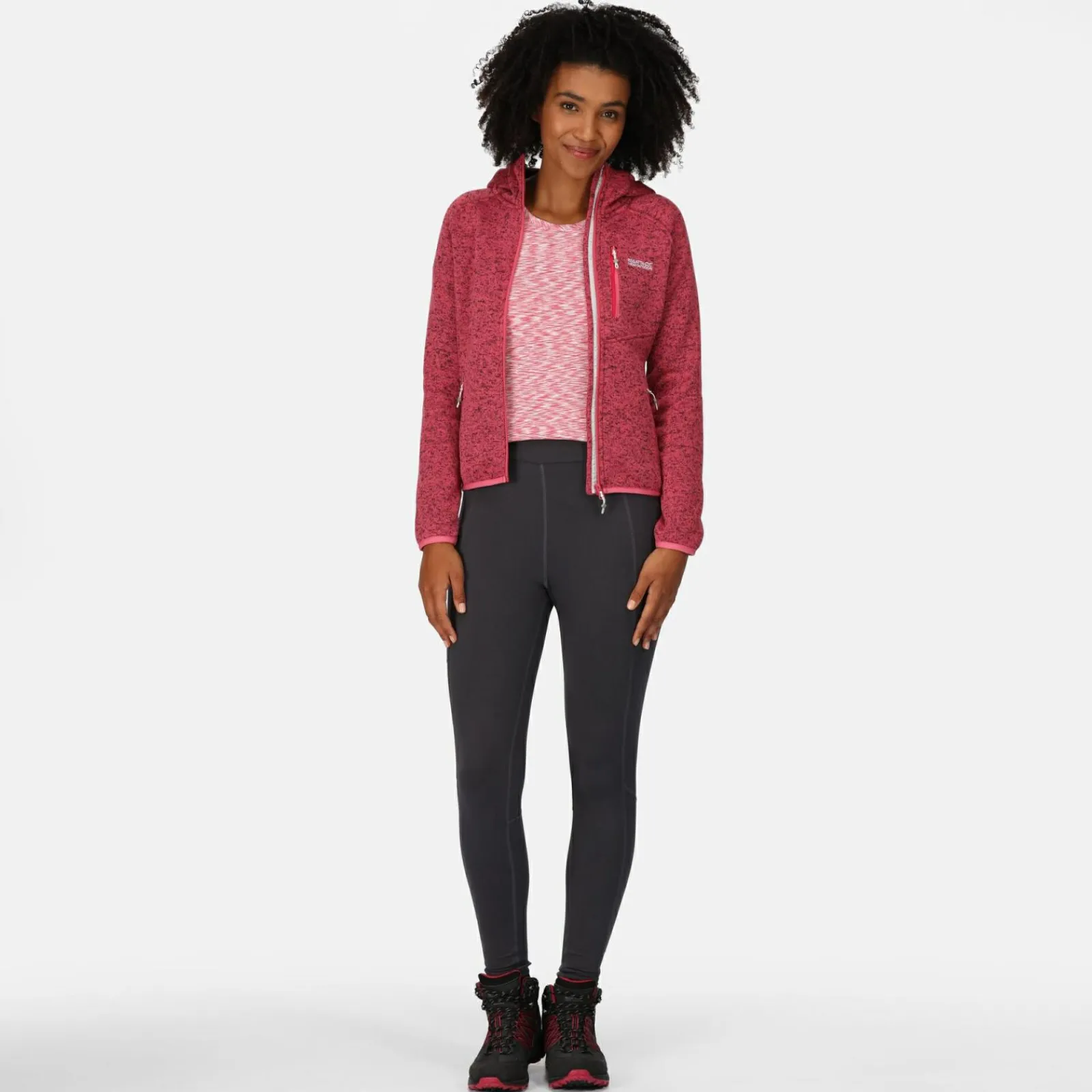 Regatta Newhill Femme Polaire à capuche |<Femme Polaires Zippées