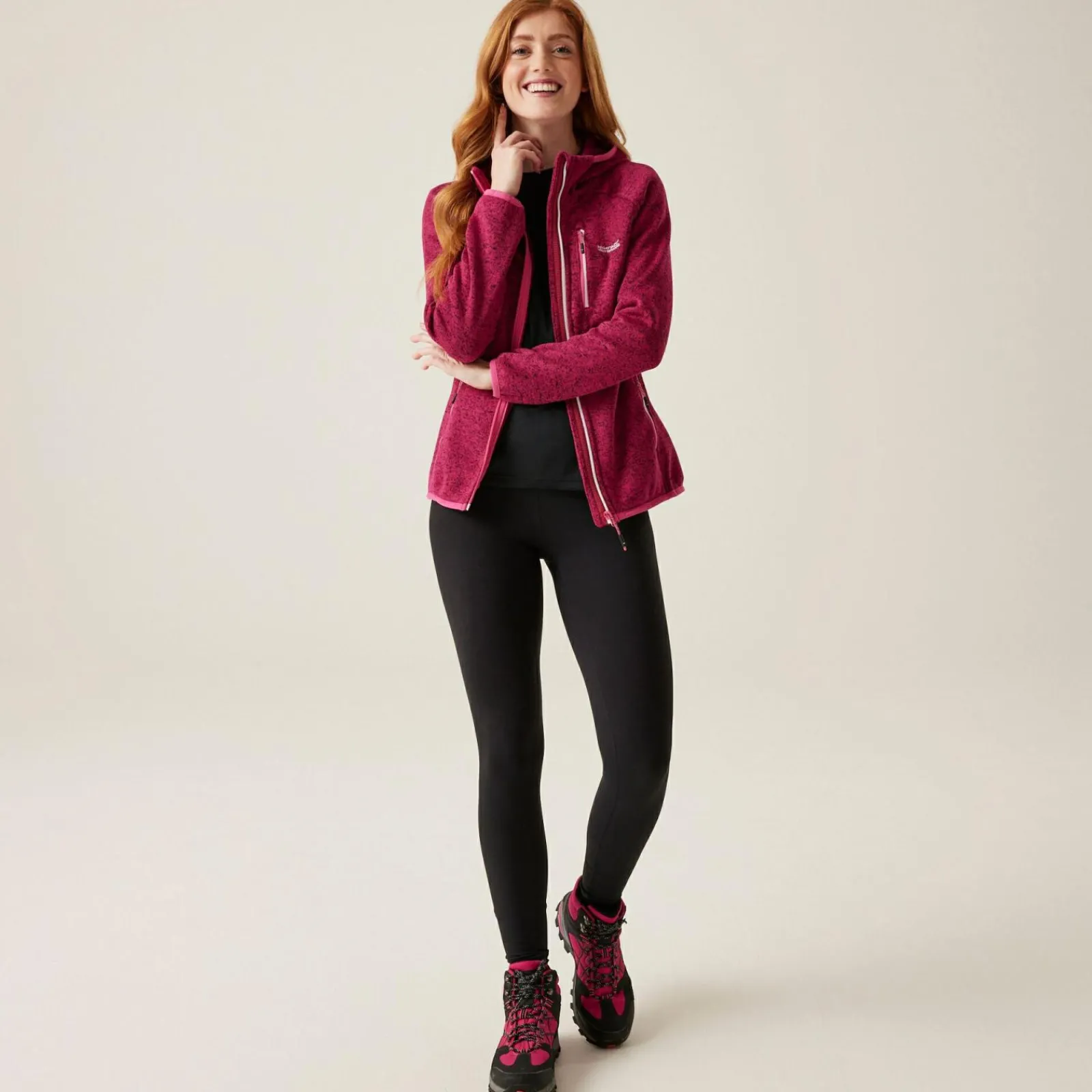Regatta Newhill Femme Polaire à capuche |<Femme Polaires Zippées