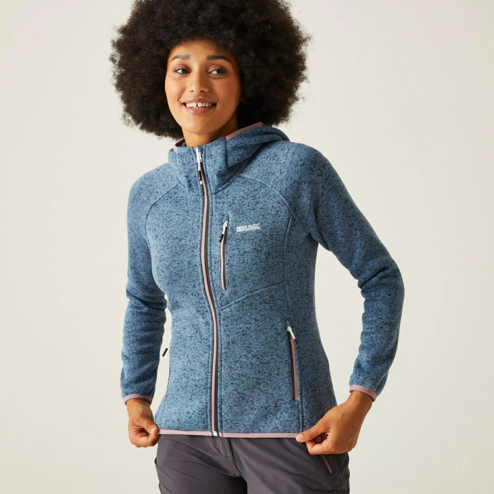 Regatta Newhill Femme Polaire à capuche |<Femme Sweats Polaires