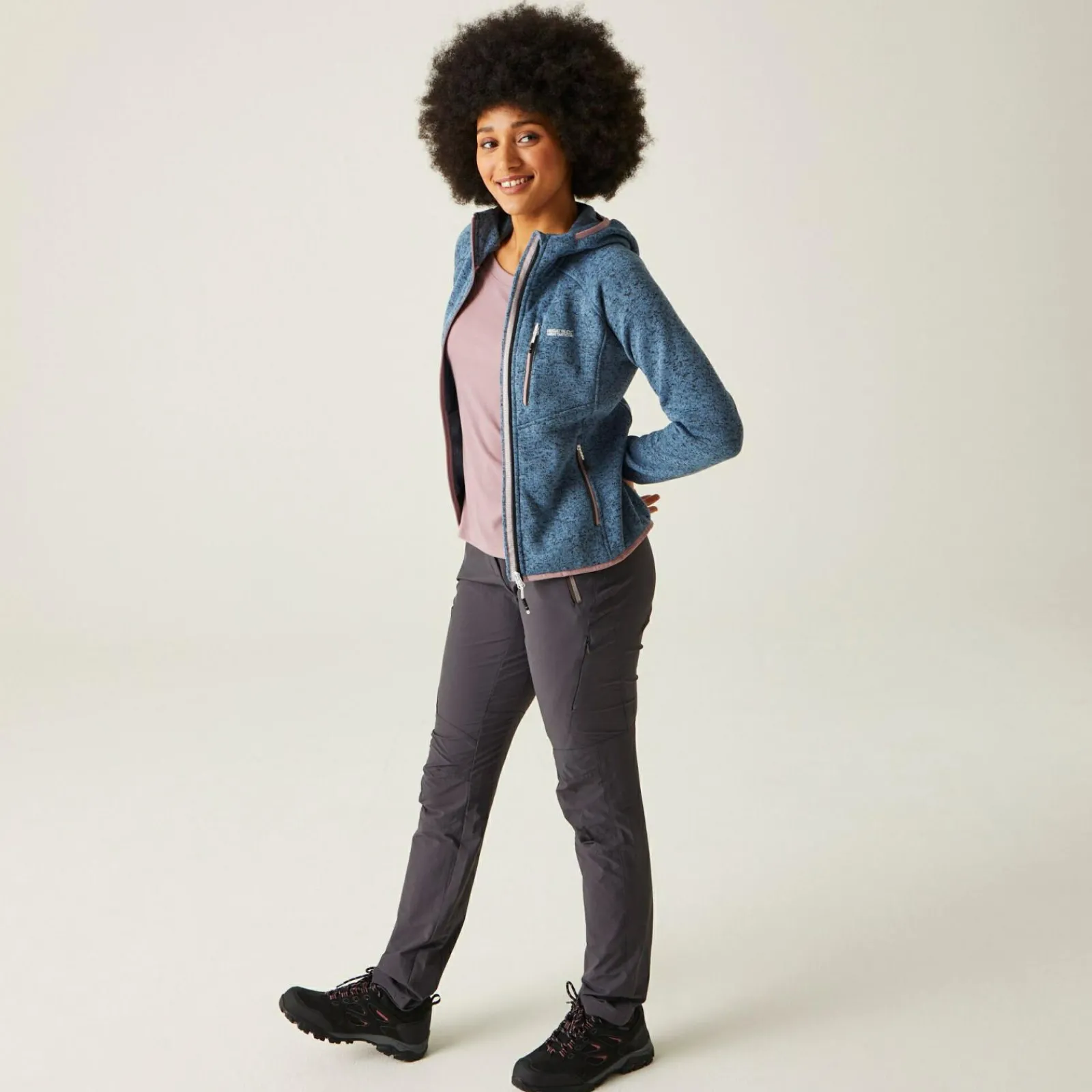 Regatta Newhill Femme Polaire à capuche |<Femme Sweats Polaires