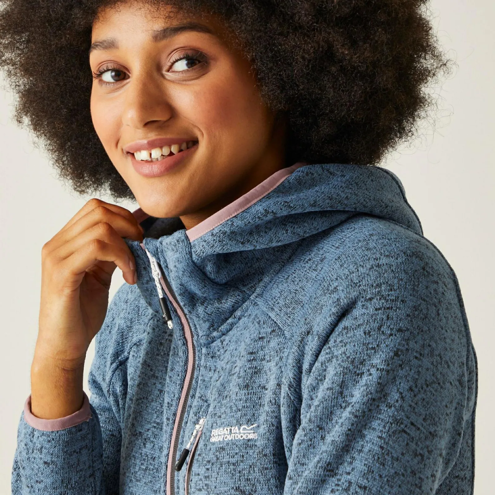 Regatta Newhill Femme Polaire à capuche |<Femme Sweats Polaires