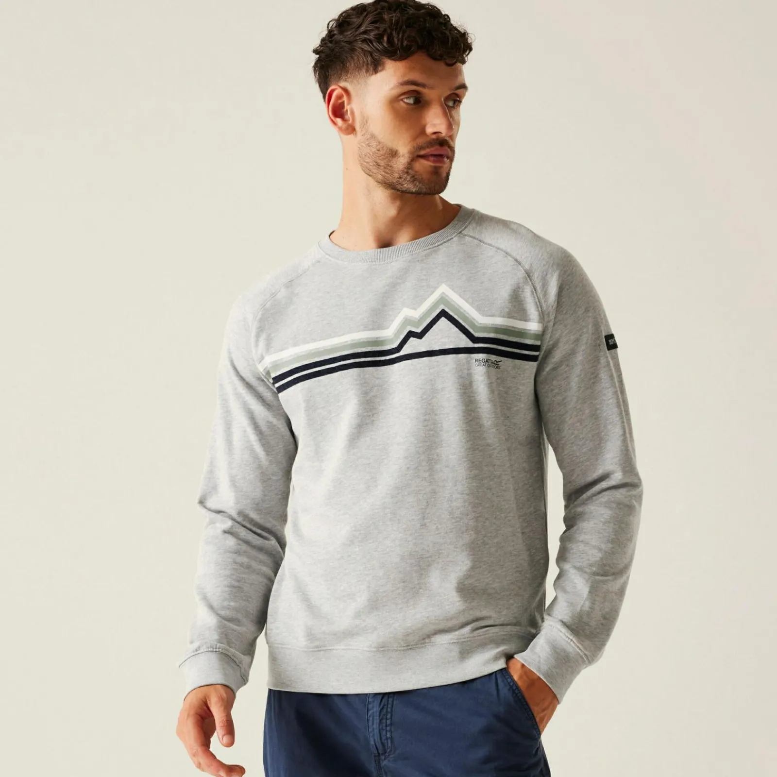 Regatta Nithsdale Homme Sweat-shirt à col rond |<Homme Hoodies & Sweats