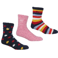 Regatta Pack de 3 paires de chaussettes design Femme Cosy Lounge |<Femme Chaussettes|Chaussettes