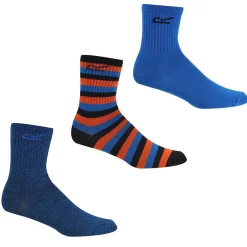 Regatta Pack de 3 paires de chaussettes Junior Outdoor |<Enfant Vêtements De Fille|Vêtements Garçon