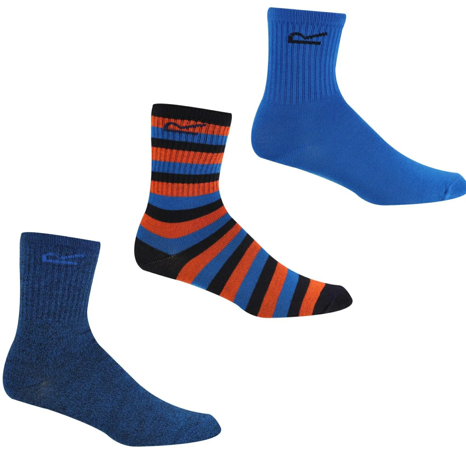 Regatta Pack de 3 paires de chaussettes Junior Outdoor |<Enfant Vêtements De Fille|Vêtements Garçon