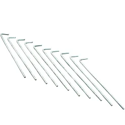 Regatta Pack de 10 sardines en acier taille 8 pouces/20cm |< Accessoires De Tentes
