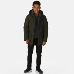 Regatta Paddrick Parka imperméable pour enfant |<Enfant Vêtements Garçon