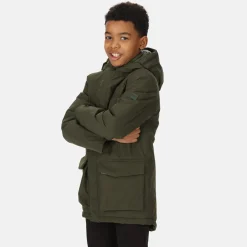 Regatta Paddrick Parka imperméable pour enfant |<Enfant Vêtements Garçon