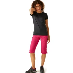 Regatta Pantacourt Femme extensible stretch XERT III |<Femme Pantacourt|Pantalons De Marche