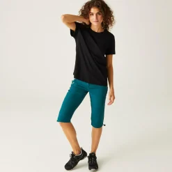 Regatta Pantacourt Femme extensible stretch XERT III |<Femme Pantacourt|Pantalons De Marche