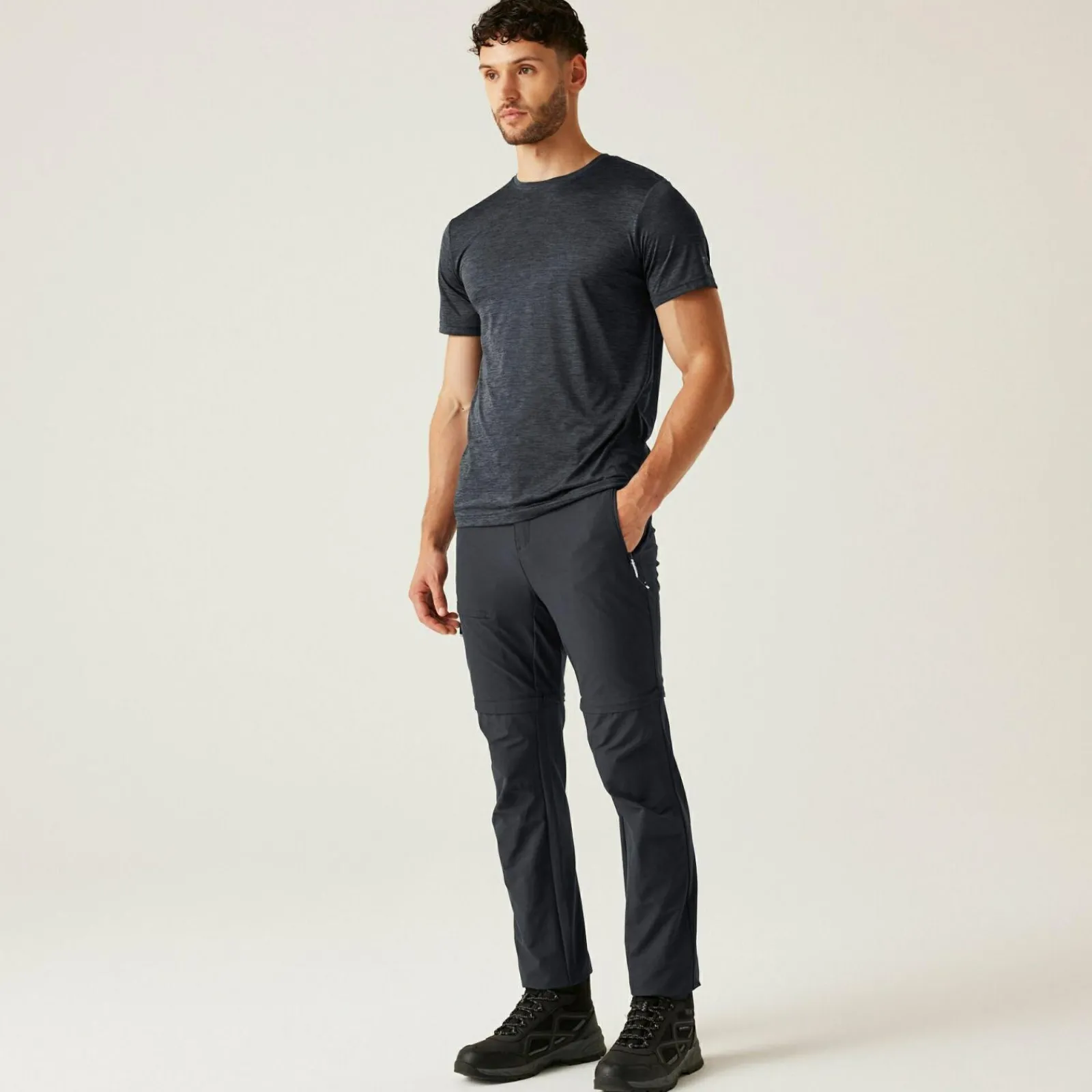 Regatta Pantalon de marche modulable Highton II pour homme |<Homme Pantalons Zippés|Pantalons De Marche