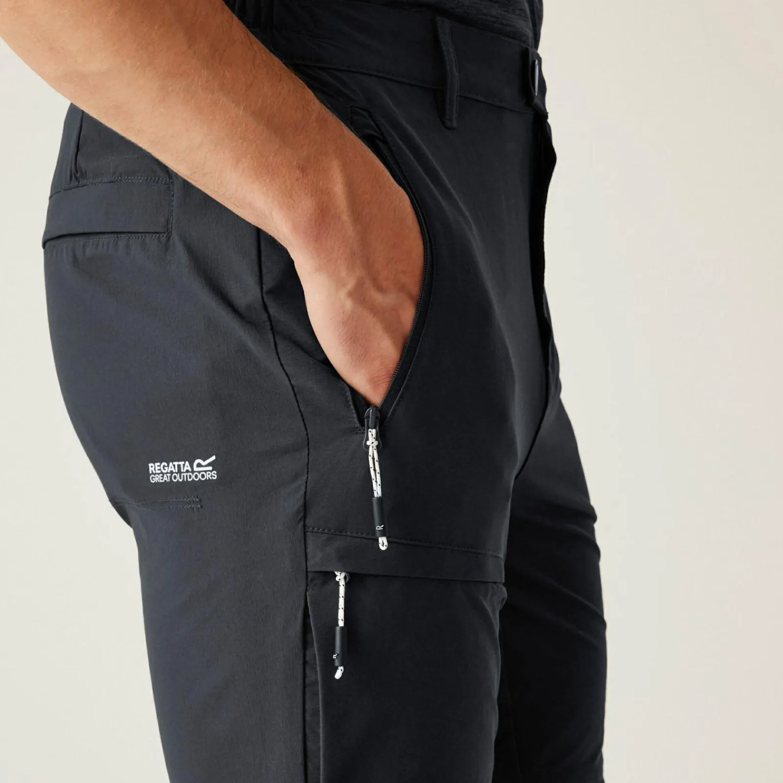 Regatta Pantalon de marche modulable Highton II pour homme |<Homme Pantalons Zippés|Pantalons De Marche
