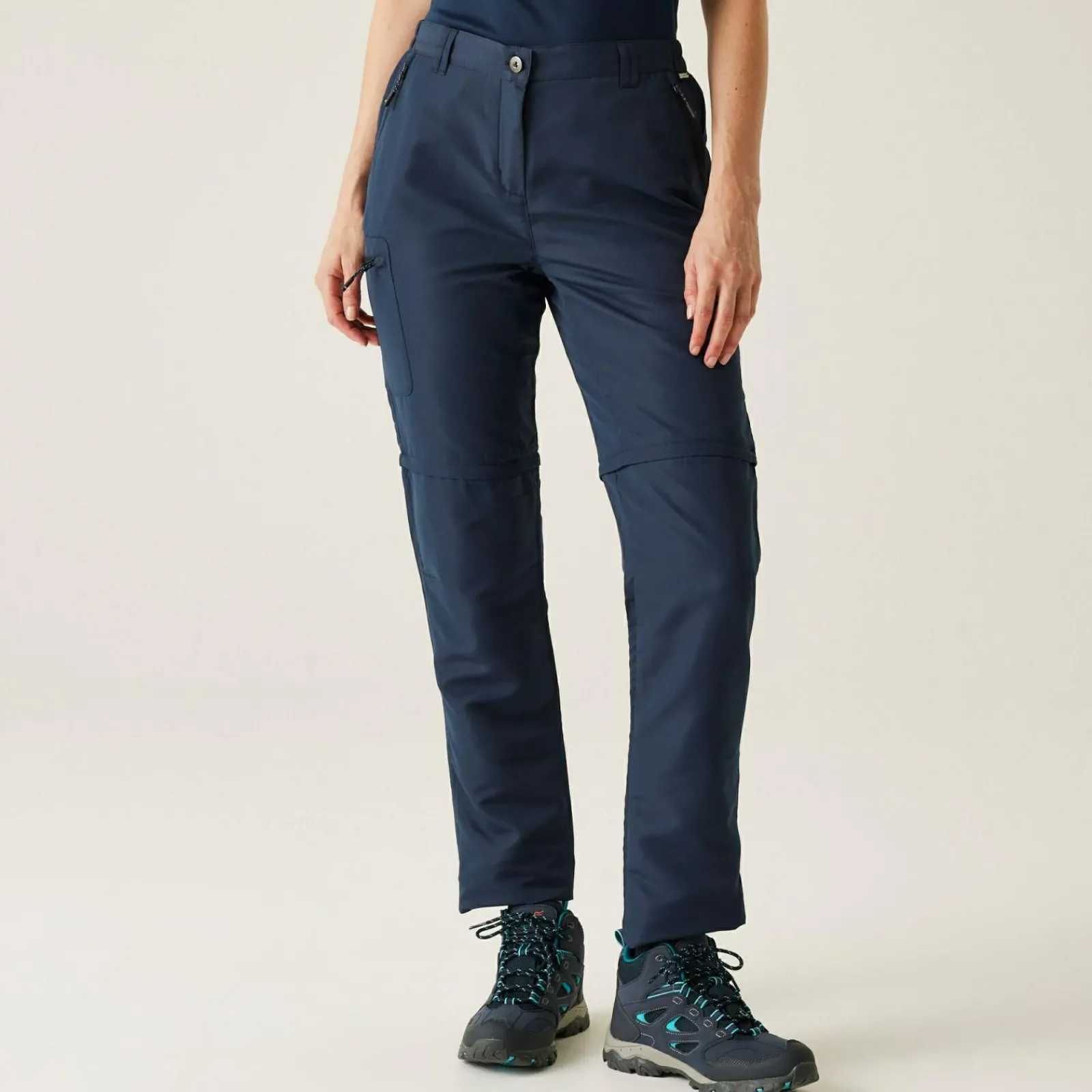 Regatta Pantalon de marche modulable Chaska III pour femme |<Femme Pantalons De Marche|Pantalons Zippés