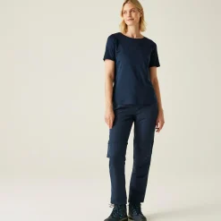 Regatta Pantalon de marche modulable Chaska III pour femme |<Femme Pantalons De Marche|Pantalons Zippés