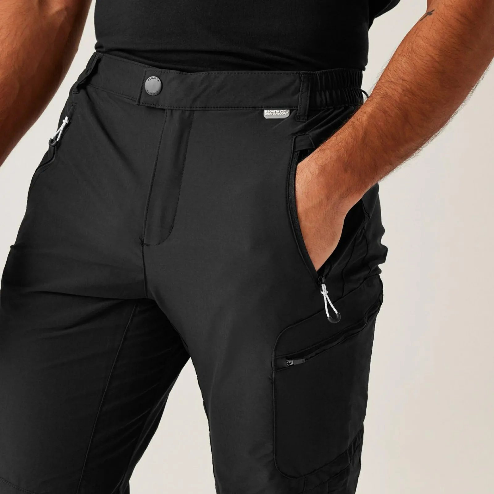 Regatta Pantalon Homme à poches multiples HIGHTON WINTER |<Homme Pantalons De Marche|Pantalons De Marche