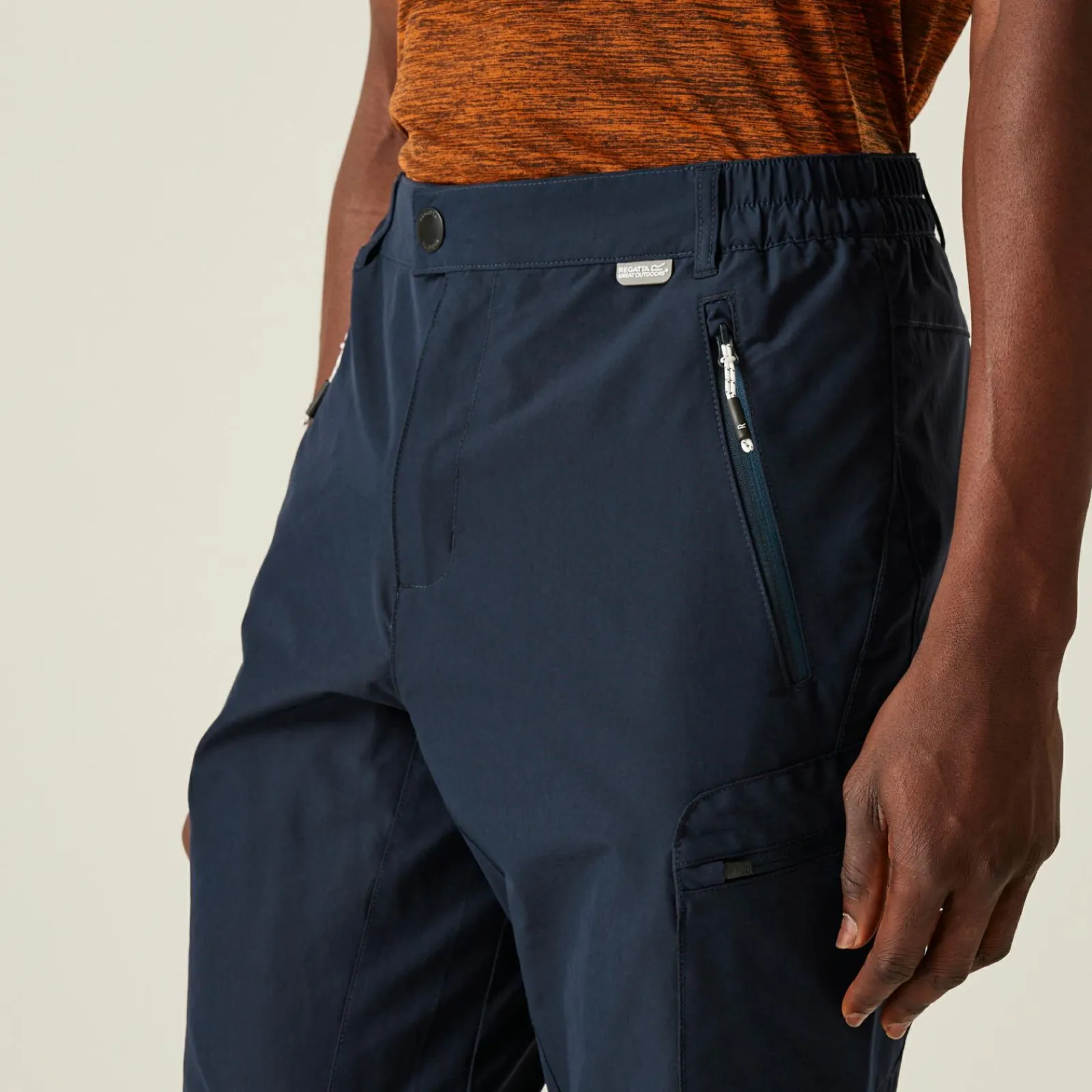 Regatta Pantalon Homme à poches multiples HIGHTON WINTER |<Homme Pantalons De Marche|Pantalons De Marche