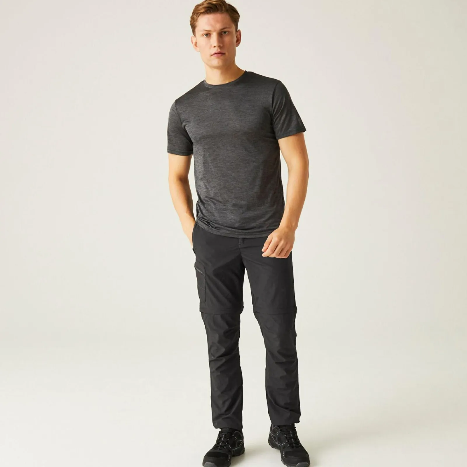 Regatta Pantalon Homme avec jambes dézipables Leesville II |<Homme Pantalons Zippés|Pantalons De Marche
