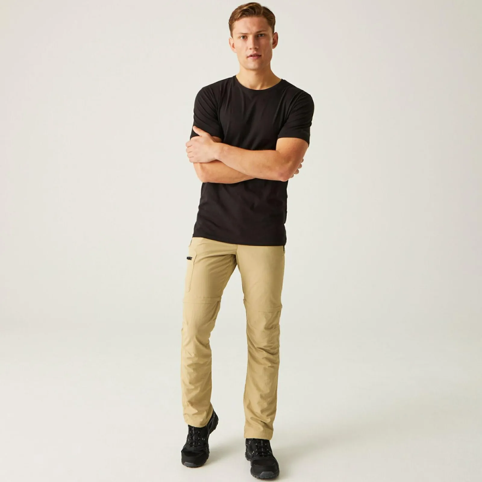Regatta Pantalon Homme avec jambes dézipables Leesville II |<Homme Pantalons Zippés|Pantalons De Marche