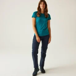 Regatta Pantalon modulable à poche de rangement Travel Light II pour femme |<Femme Pantalons De Marche