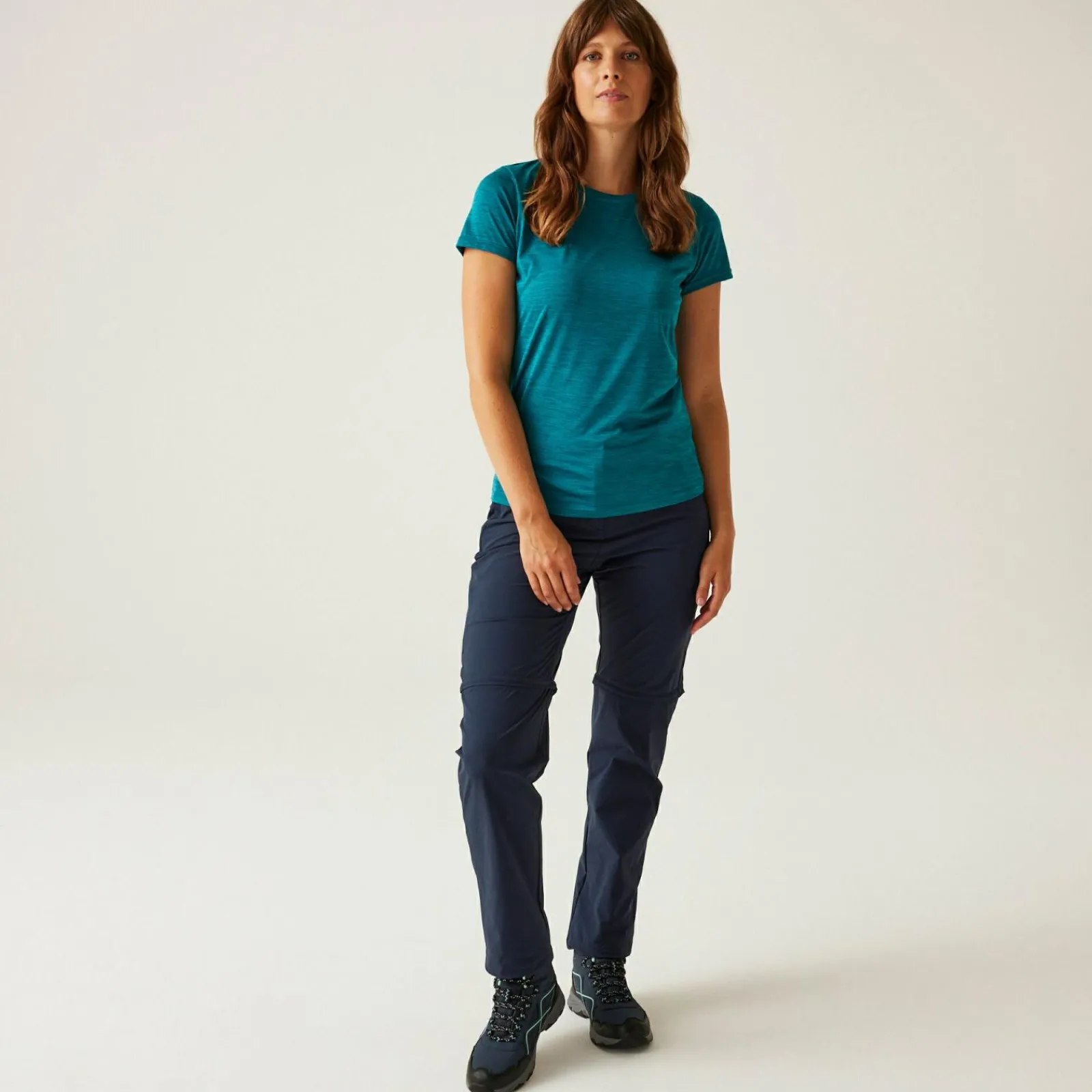 Regatta Pantalon modulable à poche de rangement Travel Light II pour femme |<Femme Pantalons De Marche