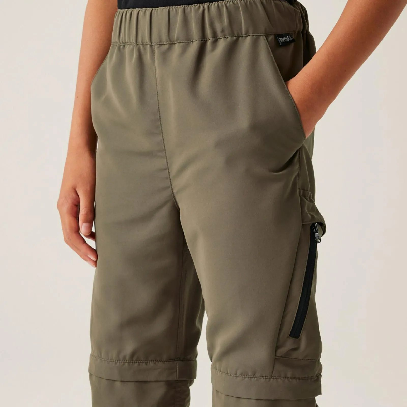 Regatta Pantalon modulable Sorcer III pour enfant |<Enfant Pantalons Zippés