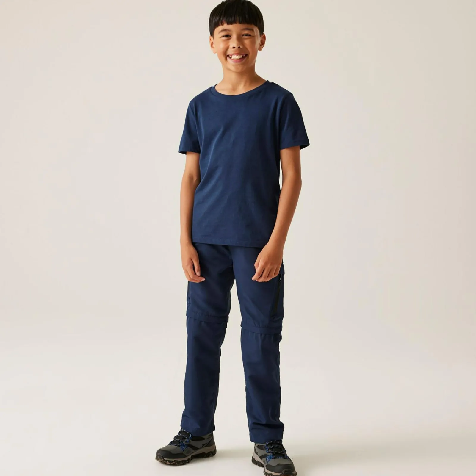 Regatta Pantalon modulable Sorcer III pour enfant |<Enfant Pantalons Zippés