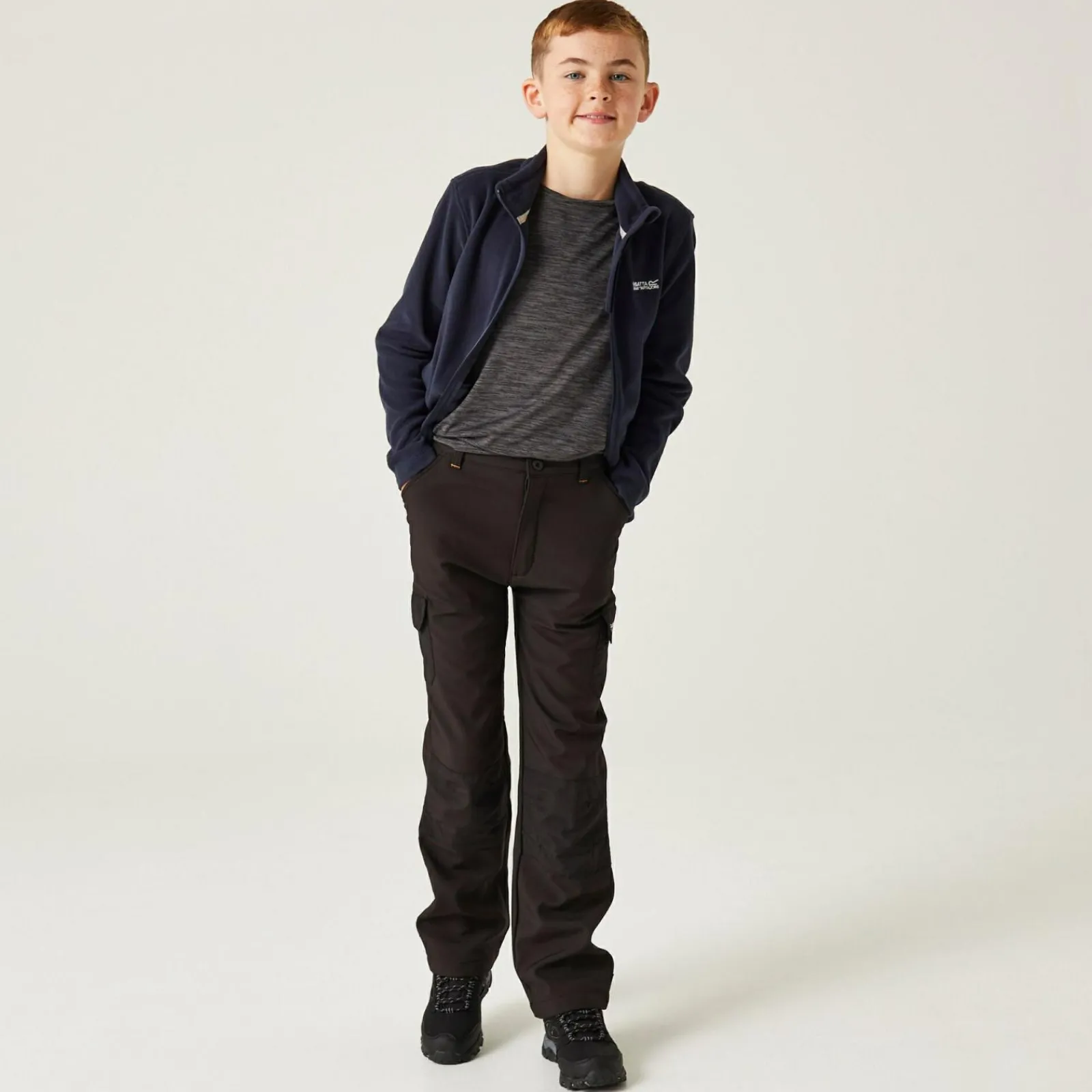 Regatta Pantalon technique junior outdoor SOFTSHELL |<Enfant Vêtements Garçon|Pantalons Imperméables