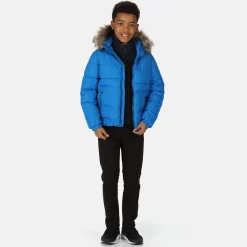 Regatta Parka à bordure en fourrure Parkes pour enfants |<Enfant Vêtements Garçon