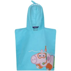Regatta Peppa Pig Serviette de plage à capuche |<Enfant Petits Aventuriers|Peppa Pig