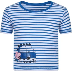 Regatta Peppa Pig T-shirt rayé |<Enfant Petits Aventuriers|Peppa Pig