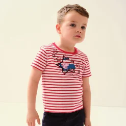 Regatta Peppa Pig T-shirt rayé |<Enfant Petits Aventuriers|Peppa Pig