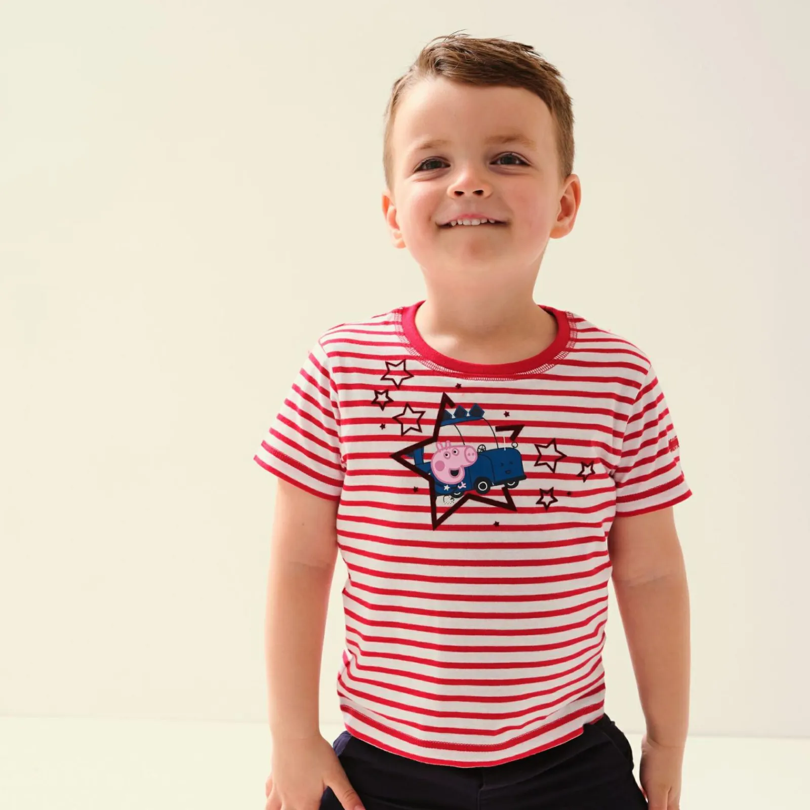 Regatta Peppa Pig T-shirt rayé |<Enfant Petits Aventuriers|Peppa Pig