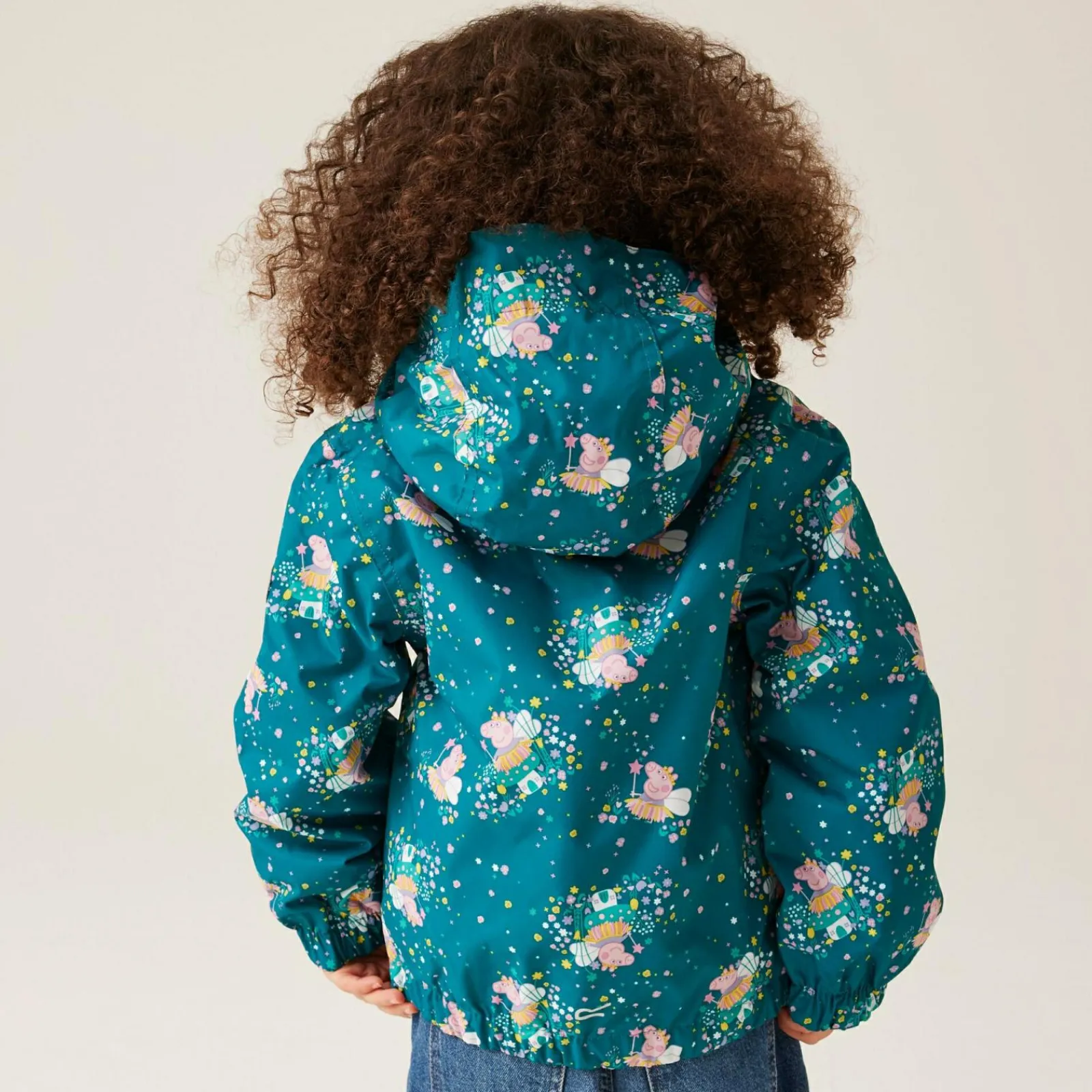 Regatta Peppa Pig Veste chaude matelassée imperméable à capuche |<Enfant Petits Aventuriers|Peppa Pig