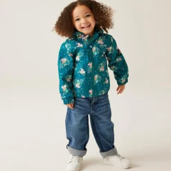 Regatta Peppa Pig Veste chaude matelassée imperméable à capuche |<Enfant Petits Aventuriers|Peppa Pig