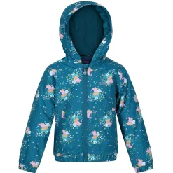 Regatta Peppa Pig Veste chaude matelassée imperméable à capuche |<Enfant Petits Aventuriers|Peppa Pig