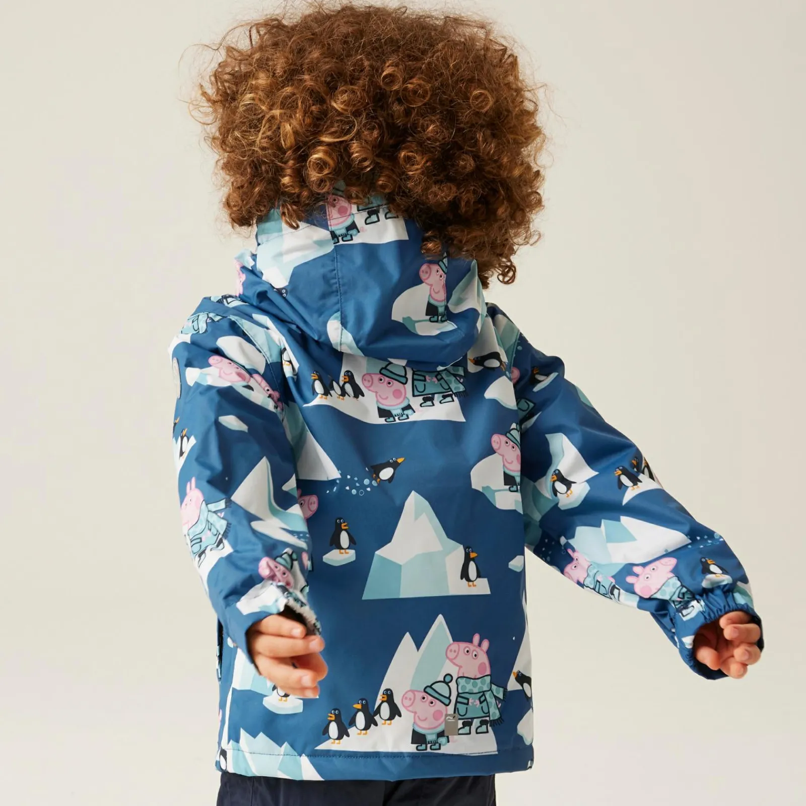 Regatta Peppa Pig Veste chaude matelassée imperméable à capuche |<Enfant Vêtements Garçon|Petits Aventuriers