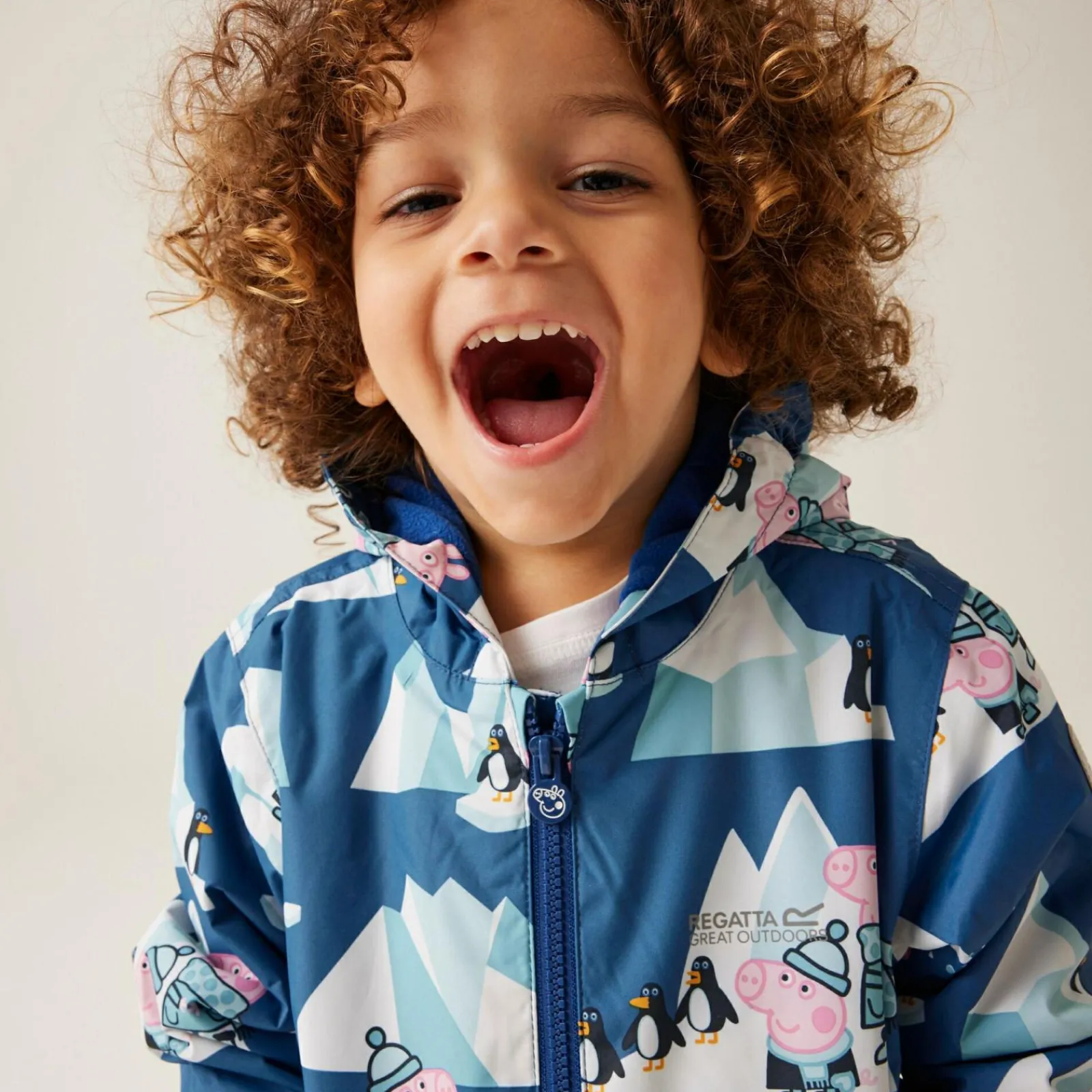 Regatta Peppa Pig Veste chaude matelassée imperméable à capuche |<Enfant Vêtements Garçon|Petits Aventuriers