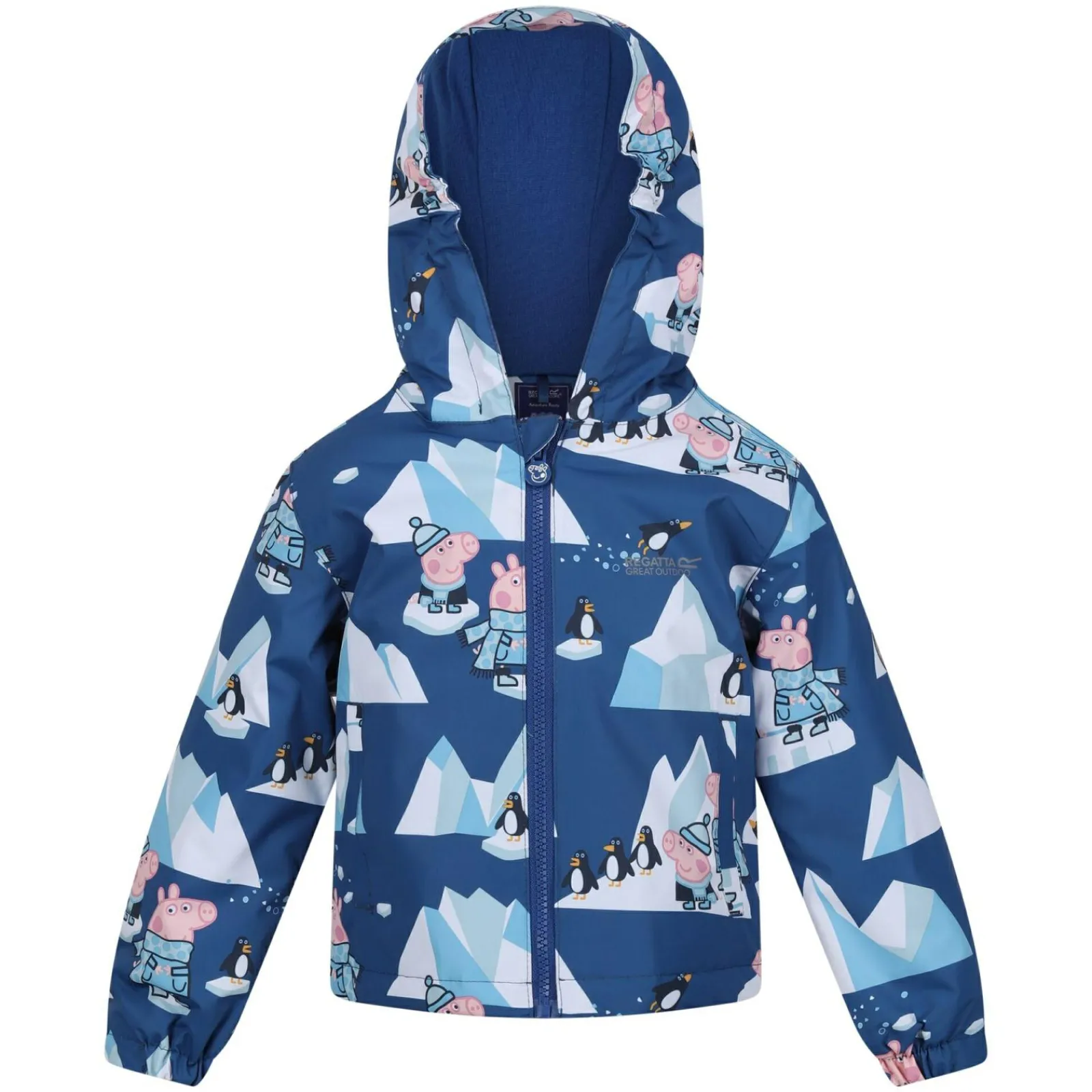 Regatta Peppa Pig Veste chaude matelassée imperméable à capuche |<Enfant Vêtements Garçon|Petits Aventuriers