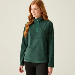 Regatta Pimlo Femme Polaire de marche en velours zippé à moitié |<Femme Polaires Demi Zip