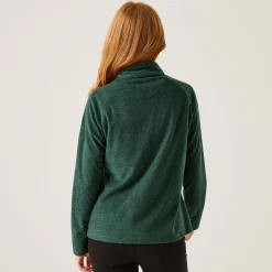 Regatta Pimlo Femme Polaire de marche en velours zippé à moitié |<Femme Polaires Demi Zip
