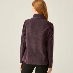 Regatta Pimlo Femme Polaire de marche en velours zippé à moitié |<Femme Polaires Demi Zip