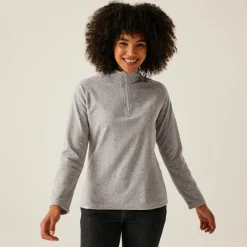 Regatta Pimlo Femme Polaire de marche en velours zippé à moitié |<Femme Polaires Demi Zip