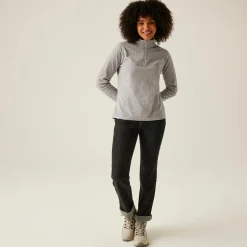 Regatta Pimlo Femme Polaire de marche en velours zippé à moitié |<Femme Polaires Demi Zip
